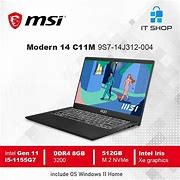MSI Modern 14 C11M-064US - 14" - Intel Core i7 1195G7 - 8 GB RAM - 512 GB SSD