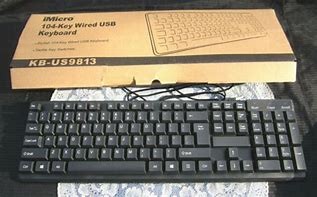 iMicro KB-US9813 - keyboard - QWERTY - English - black