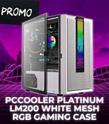 PcCooler PLATINUW LM200 MESH RGB - tower - micro ATX