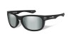 Polarized Platinum Flash Green Lens - Gloss Black Frame